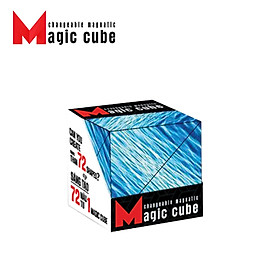 Đồ Chơi MAGIC CUBE Khối Lập Phương Ma Thuật Họa Tiết Xanh Biển Gợn Sóng