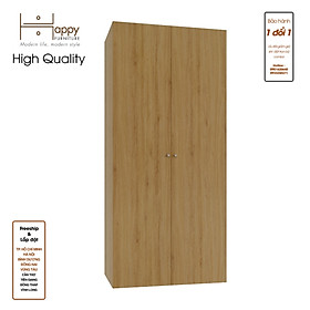 [Happy Home Furniture] SCANDINA, Tủ quần áo 2 cửa mở , 100cm x 55cm x 220cm ( DxRxC), TCM_099