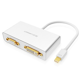 Mua Cáp chuyển đổi (3 in 1) từ 1 cổng Mini DisplayPort sang 1 trong 3 cổng HDMI  DVI-I (24+5)  VGA UGREEN MD109 10438 - Hàng Chính Hãng