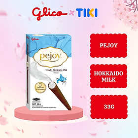 Bánh que GLICO Pejoy nhân kem Vanilla Hokkaido 33g