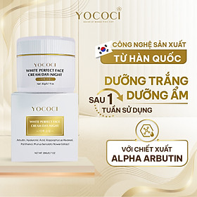 Kem dưỡng trắng da mặt Yococi giúp sáng da, ngăn chặn ánh sáng xanh White Perfect Face Cream 20g