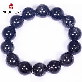 Vòng tay đá thạch anh tóc đen mệnh thủy, mộc - Ngọc Quý Gemstones