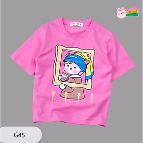 ÁO THUN FORM RỘNG - GIẤU QUẦN BÉ GÁI IN HÌNH GẤU G45D BEEKING-SEVENPORO