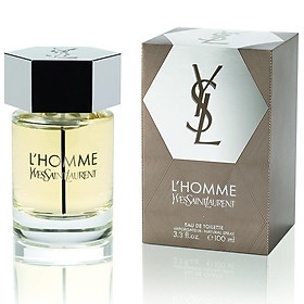 Yves Saint Laurent Lhomme Eau De Toilette 100ml Spray