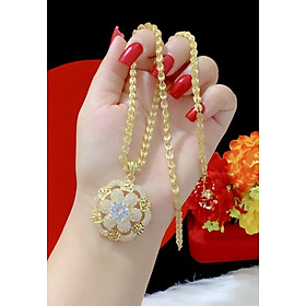 Dây chuyền nữ mạ 18k cao cấp e423