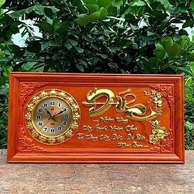 Mua Tranh Đồng Hồ Gỗ Hương