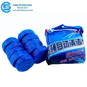 Mua Viên khử mùi tẩy bồn cầu toilet siêu sạch bóng (1 viên)  sáp chống ố vàng mùi hôi  diệt sạch vi khuẩn gây hại