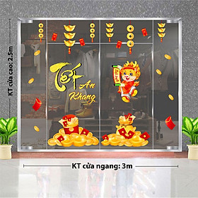 Mua DECAL TRANG TRÍ TẾT 2024 CHO QUÁN BUFFET LẪU