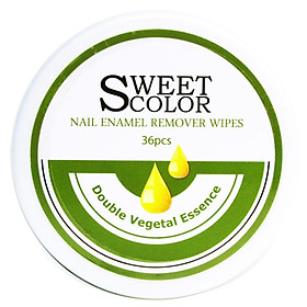 Miếng Tẩy Sơn Móng Tay Sweet Color (36 Miếng)