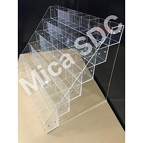 Mua (Sale)Kệ bút mica 48 - 60 ô-Kệ bút trưng bày văn phòng phẩm