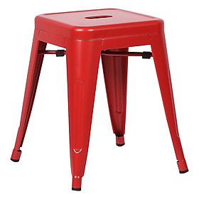 Mua Ghế Thép Sơn Tĩnh Điện Tolix Stool Lavaco 3202R - Đỏ