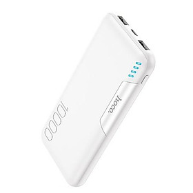 Mua Pin sạc dự phòng dành cho Hoco J82 siêu mỏng 10000mAh max 2A tích hợp 2 Input typeC và microUSB (2 màu tuỳ chọn) - Hàng Chính Hãng