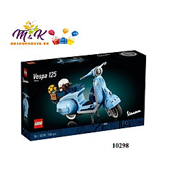 Đồ Chơi LEGO ADULTS 10298 Xe Vespa Cổ (1106 chi tiết)