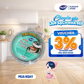 Giấy bạc lót nồi chiên không dầu MyJae (Dạng tròn)