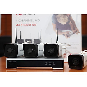 Mua NK42W0 KIT WIFI HIKVISION TRỌN BỘ (4 CAMERA + 1 Đầu ghi) - Hàng chính hãng