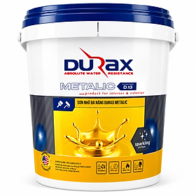 Sơn Nhũ Vàng Ánh Kim Cao Cấp DURAX METALIC - Trang Trí Ngoại Thất Hệ Nước An Toàn Bền Màu