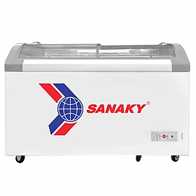 TỦ ĐÔNG TRƯNG BÀY KEM SANAKY 500 LÍT VH-888KA NHÔM R290A HÀNG CHÍNH HÃNG