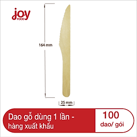 Mua Combo 100 dao gỗ dùng 1 lần - hàng xuất khẩu