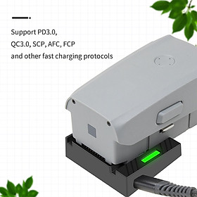 for DJI MAVIC AIR 2/AIR 2S Charger Single-Channel Rechargeable Battery USB Charger QC3.0