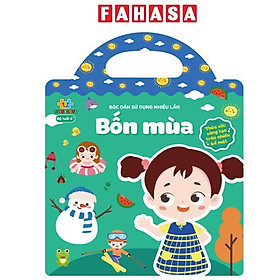 Sách - Bóc Dán Sử Dụng Nhiều Lần - Bốn Mùa