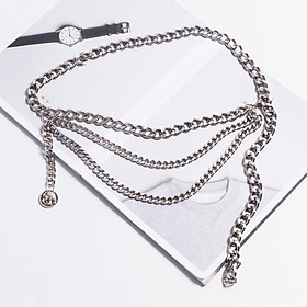Thắt lưng dây xích chuỗi chain  thời trang đeo nhiều kiểu