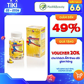 TPCN hỗ trợ xương khớp- viên nang Glucosamin – Robinson Pharma Usa-chai 60 viên