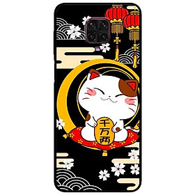 Ốp lưng dành cho Xiaomi Redmi Note 9s - Note 9 Pro - Note 9 Promax mẫu Mèo Nền Đen