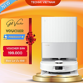 Robot Bút Bụi Lau Nhà Roborock QR 798 Lực 10.000 Pa Chống Rối - Hàng Chính Hãng