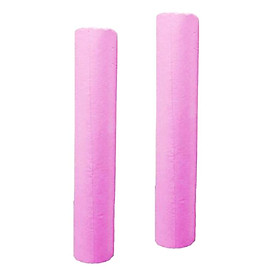 100Pc 2Roll Disposable Bed Sheets For Beauty & Massage Salons Non-Woven Pink