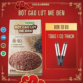 Bột gạo lứt mè đen GoldzHerbs – 14 gói/ 500g