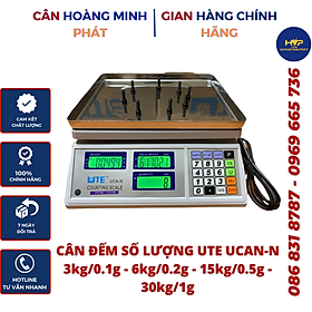 Mua Cân điện tử đếm số lượng UTE 3kg  6kg  15kg  30kg UCA-N (cân tích điện)   CÂN HOÀNG MINH PHÁT