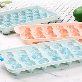 Mua Khay Làm Đá Bi Nhựa Tròn Làm Khuôn Rau Câu  Khay Đá Viên Tròn 33 Viên Hàng