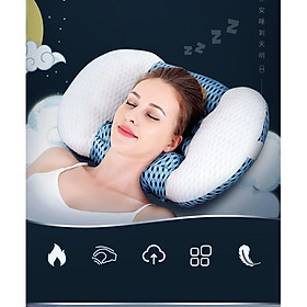 Gối Thư Giản Cơ Học 16D Massage Mechanical Air Cao Cấp - Relaxation Pillows