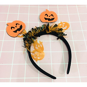 Set 2 bờm bí ngô hoá trang Halloween