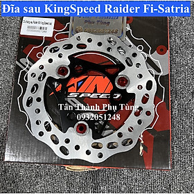 Đĩa trước sau KingSpeed dành cho Raider Fi, Satria