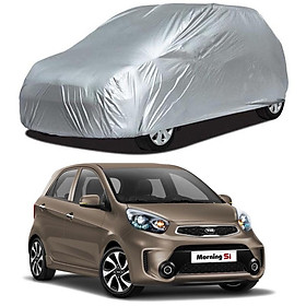 Bạt Phủ xe Ô Tô Kia MORNING Vải Dù OXFORD Siêu Bền, Bạt Trùm Xe Hơi Chống Nắng Mưa Bảo Vệ Xe