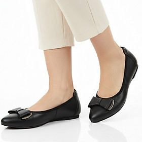 Giày Nữ Búp Bê Đế Bệt TiTi ĐÔ Da Bò Thật Thời Trang Cao Cấp 2cm GBBN2038