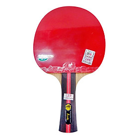 Vợt Bóng Bàn 729 - 1 sao OFF+ màu đỏ đen phù hợp cho người chơi sử dụng lối đánh công - thủ toàn diện - Màu Đen - Một vợt - Tặng túi