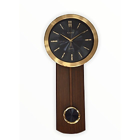Đồng hồ quả lắc treo tường KN-75 đen (68,5x29,5cm)