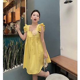 Đầm xoè babydoll tay cánh tiên