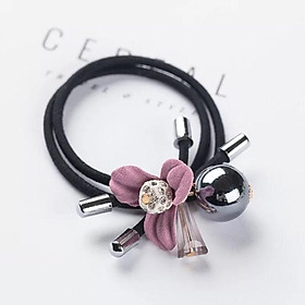Dây buộc tóc hoa 2 sợi D2500