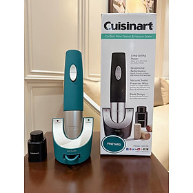 Mua Dụng Cụ Mở Rượu vang Không Dây Và Hút Chân Không Cuisinart CWO-50 màu xanh hàng chính hãng