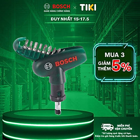 Mua Bộ Mũi Vặn Vít Cầm Tay 10 Món Bosch – 2607019510 (Xanh Đen)