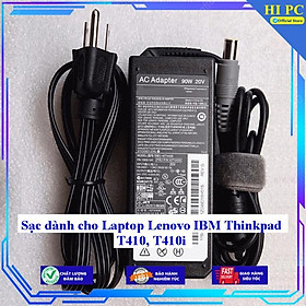 Sạc dành cho Laptop Lenovo IBM Thinkpad T410 T410i - Kèm Dây nguồn - Hàng Nhập Khẩu