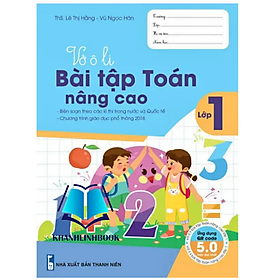 Sách - vở ô li bài tập toán nâng cao lớp 1