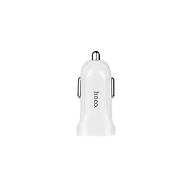 Mua Tẩu sạc 1.5A trên xe hơi Hoco Z2 + Tặng Gía Đỡ Điện Thoại - Chính Hãng