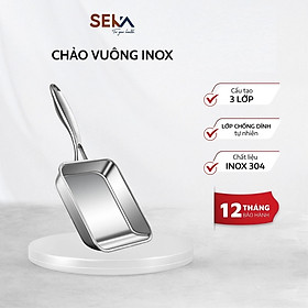 Mua Chảo Vuông Inox 304 Đúc 5 Lớp SEKA SK6020 - Hàng Chính Hãng