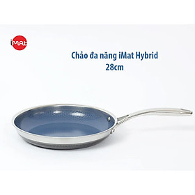 Chảo chiên iMat Hybrid lòng xanh