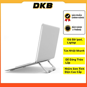 Mua Giá Đỡ Laptop  ipad Hợp Kim Nhôm Cao Cấp  Giúp Tản Nhiệt Laptop  Máy Tính Xách Tay  Có Thể Gấp Gọn  Điều Chỉnh Góc Độ. Hàng Chính Hãng DKB