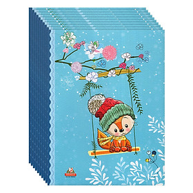 Lốc 10 Cuốn Tập Học Sinh 96 Trang ĐL 80 - Ấm Áp Mùa Đông (Có 4 Mẫu) (Mua 1 Lốc Tặng 1 Cuốn Tập Cùng Loại)